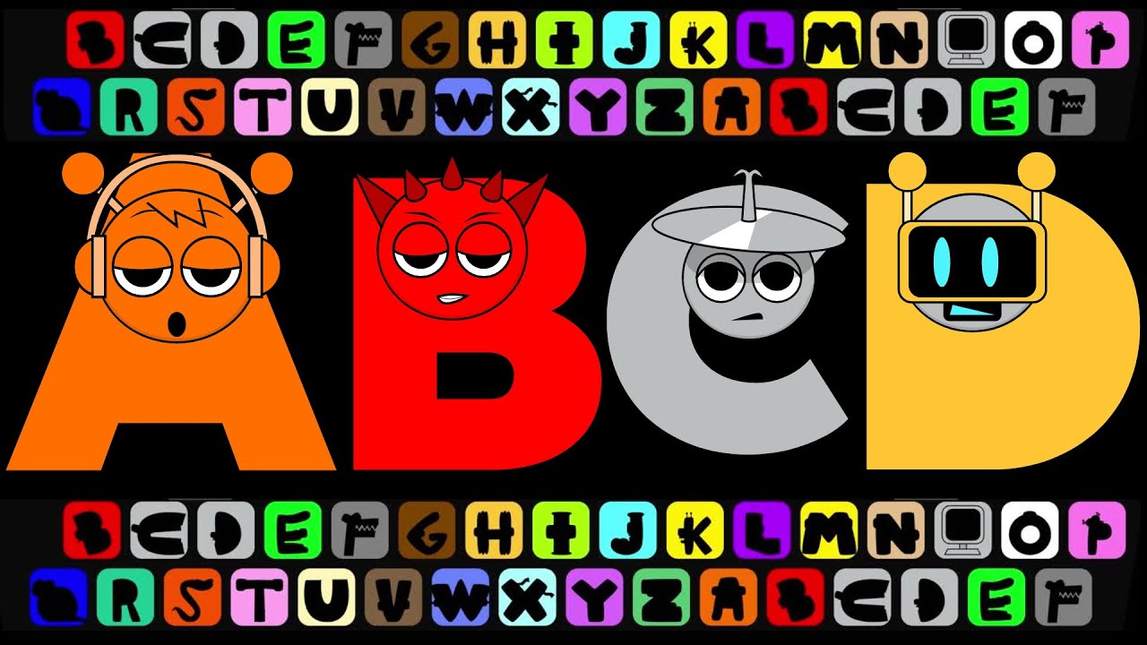 Sprunki Game Characters – Alphabet Game + Lore Alphabet Remixed  Fun ABC Learning for Kids