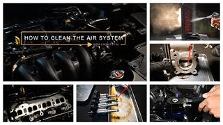 Air intake cleaning system-ขั้นตอนการล้างระบบท่อร่วมไอดี หัวฉีด และถังดักไอ