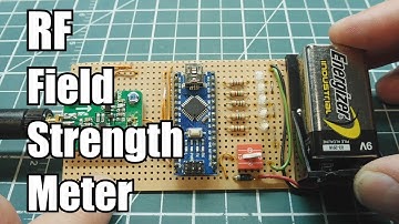 Build A RF Field Strength Meter