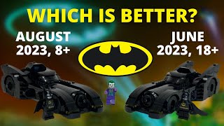 Comparing the LEGO Batman 2023 Batmobiles: Which is Better?