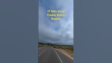 Thumbnail of The most beautiful drive! 17- Mile Drive Pebble Beach #shorts #driving #pebblebeach #17miledrive