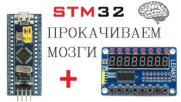 STM32 и TM1638  простая игра