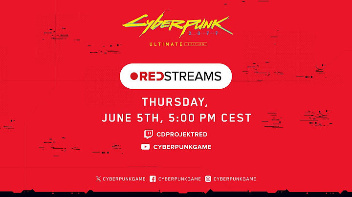 REDstreams — Cyberpunk 2077 on Nintendo Switch 2