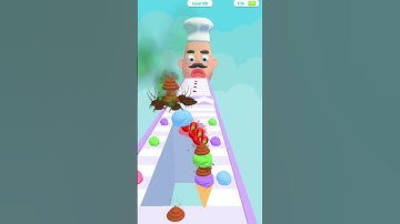 Stacky Ice Cream 🍦🍨🍦 X -- level 40 #shorts