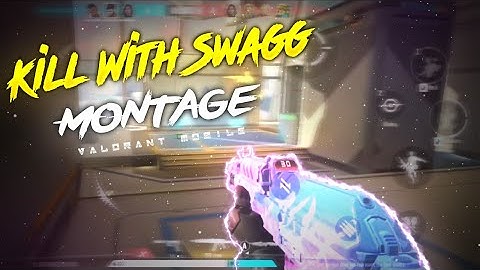 Kill With Swag ❤️ - Valorant Mobile Montage  | Hyperfront Competitive Highlight