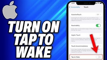How To Turn On Tap To Wake On iPhone (2025) - Easy Fix