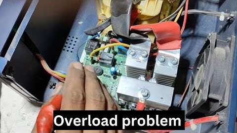 Luminous eco watt Neo 900 Overload problem