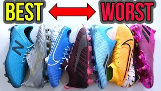 RANKING EVERY 2019 SPEED BOOT FROM BEST TO WORST