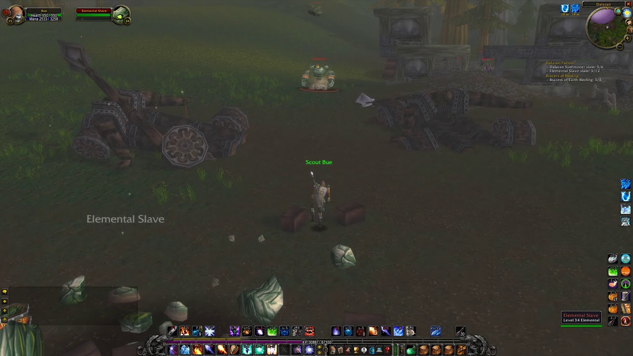 Dalaran Patrols & Bracers of Binding WoW Classic Quests YouTube