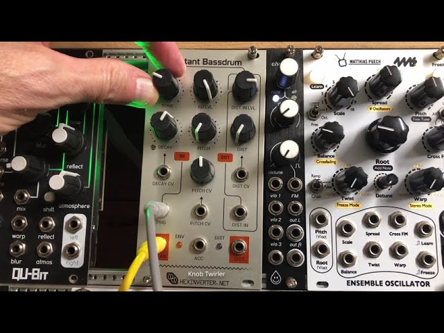 Hexinverter / Mutant Bassdrum ユーロラック Mutant Bass Drum HexInverter - Eurorack Modular Synth Sound