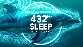 432 Hz Sleep Music, Sacred Geometry, Aura Cleanse and Healing Energy