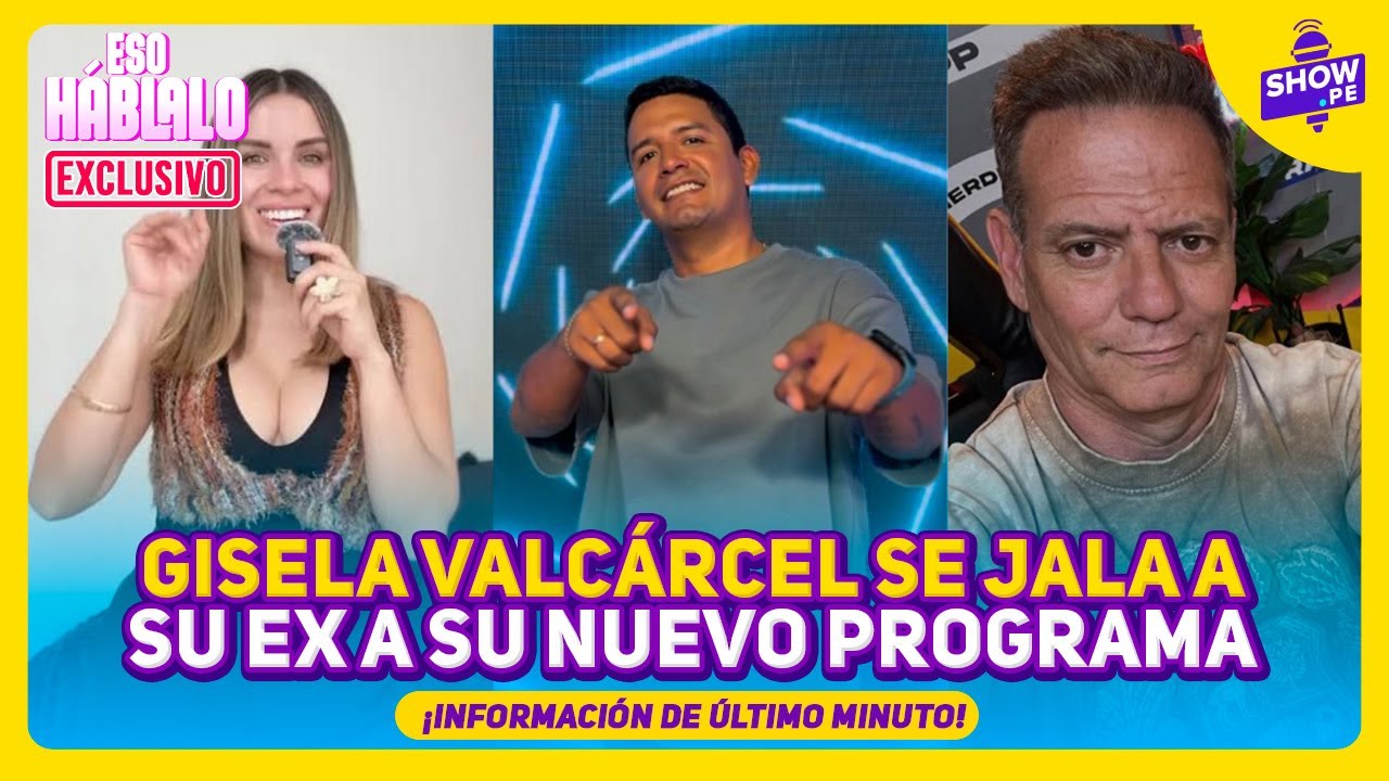 ¡SORPRESA! 😱 Gisela Valcárcel se JALA a su ex Bruno Cavassa para su NUEVO PROGRAMA 📺🔥