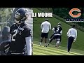 Chicago Bears 2023 Training Camp: DJ Moore is a CHEAT CODE in 1on1’s 😳 DESTROYING DB’s in Drills ..