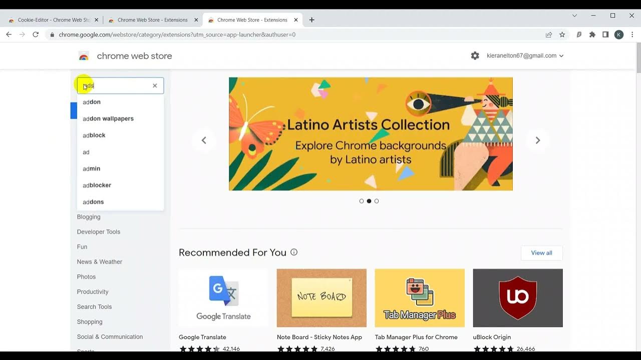How to add cookies editor extension in google chrome mohsin youtube
