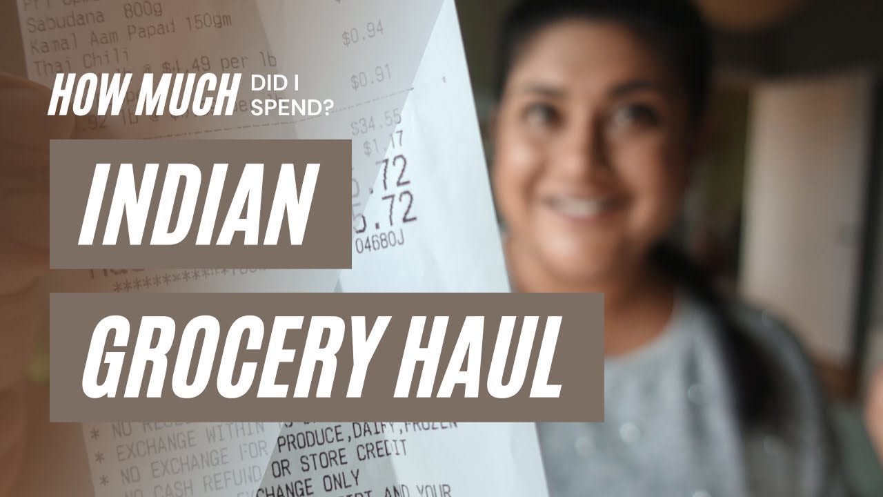 Indian Grocery Haul 🛒 What did I buy, and how much did I spend? 💲