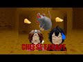 Playing cheese escape on Roblox ft. sis (gone wrong🤣)