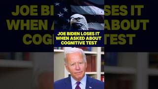 Throwback: Joe Biden Snaps at CBS Reporter Over Cognitive Test Question! 🔥 #ytshorts #biden