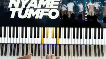 KEY F| NYAME TUMFO BY KOFI OWUSU PEPRAH PIANO TUTORIAL