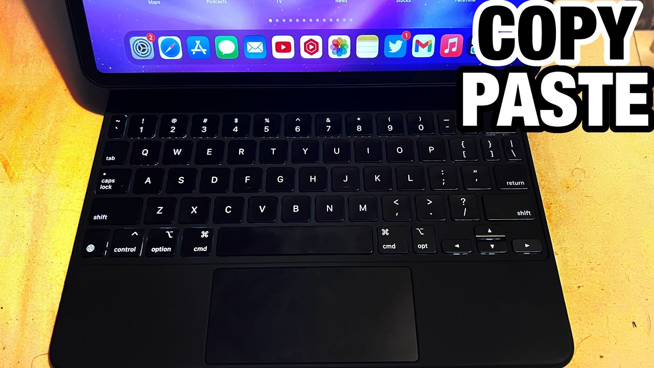 How To Copy And Paste On Any Ipad Pro Keyboard | Full Tutorial