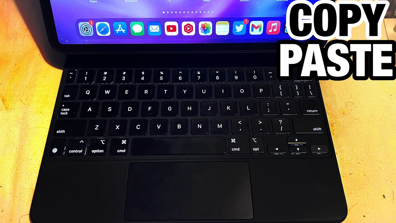 How To Copy And Paste On ANY IPad Pro Keyboard Full Tutorial YouTube How To Copy And Paste On ANY IPad Pro Keyboard Full Tutorial YouTube