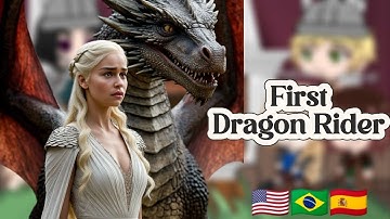 HTTYD React To Daenerys As First True Dragon Rider || Gacha react 🇺🇸🇧🇷🇪🇸  2X