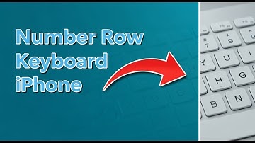 How to Add Number Rows Above Alphabets in Keyboard on iPhone