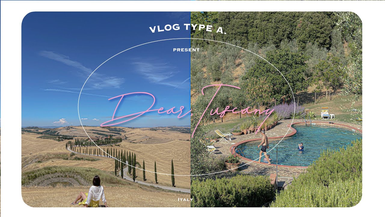 Dear, Tuscany - 이탈리아에서 딱 한 곳을 간다면, 바로 여기 토스카나 🌻 (+다리오체키니)