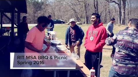 RIT MSA BBQ and Picnic Spring 2016