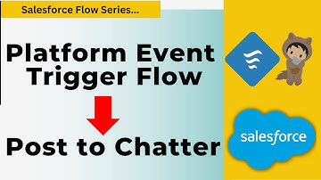 Post Apex Messages to Chatter Using Platform Event Trigger Flow in Salesforce | Salesforce Flows