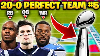 Can I Build A PERFECT 20-0 NFL Team In Madden? #5