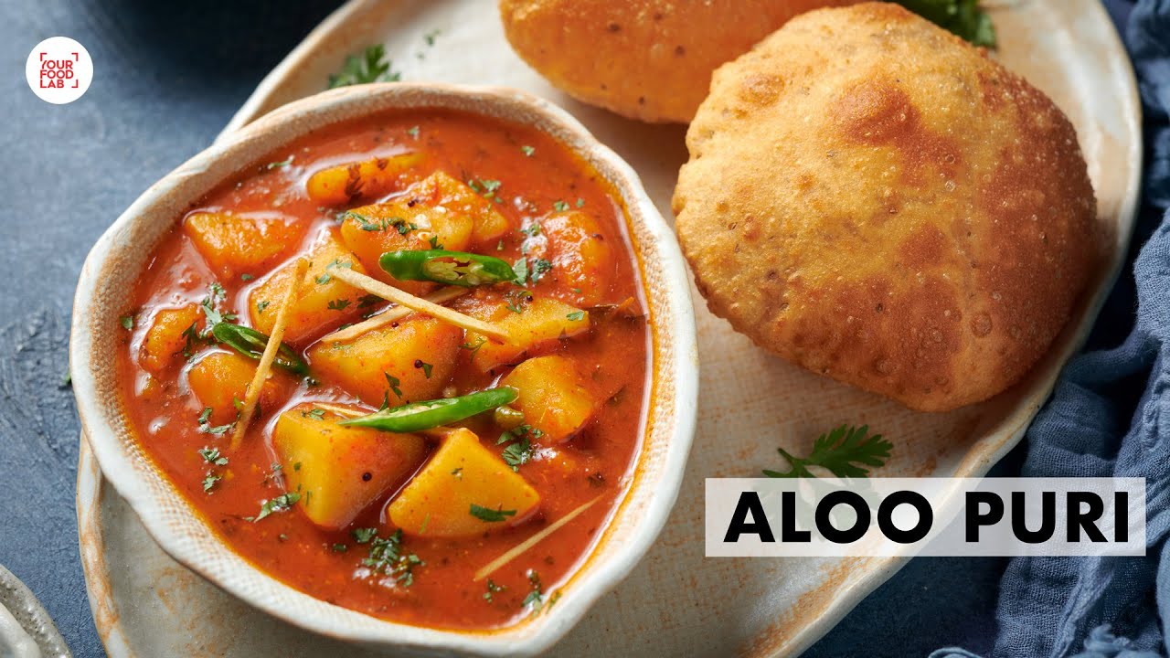 Aloo Puri | कुकर में बनाइए झटपट आलू पूरी | Tari Waale Aloo No Onion No Garlic | Chef Sanjyot Keer