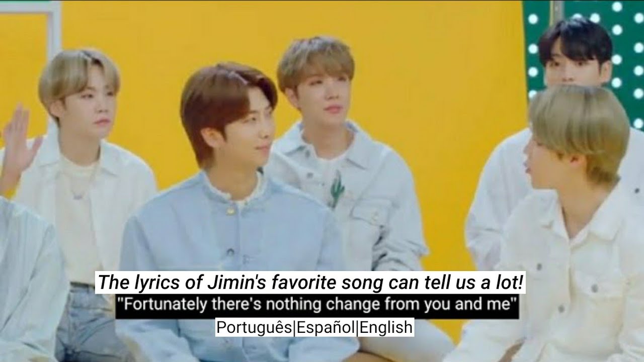 Yoonmin (Análise|Análisis|Analysis) Tokopedia; the lyrics of Jimin's favorite song can tell us a lot
