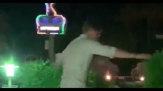 Tourist Jumps On Moving Taxi In Magaluf Party Strip Before Losing His Balance