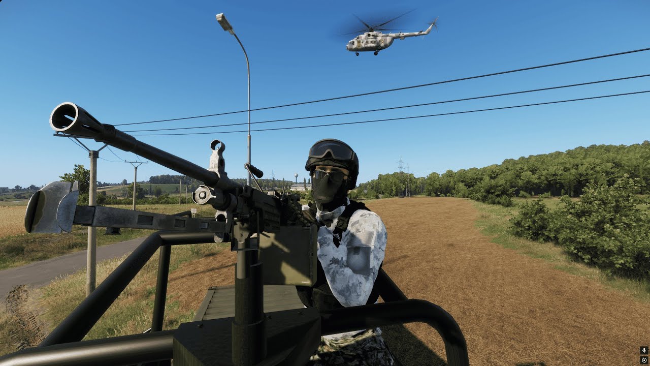 Utilizamos un  m107 Barret del EJERCITO MEXICANOS en el simulador de guerra ARMA REFORGER!!