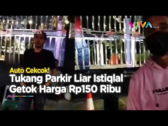 Penangkapan Juru Parkir Liar Masjid Istiqlal yang Getok Rp150 Ribu class=