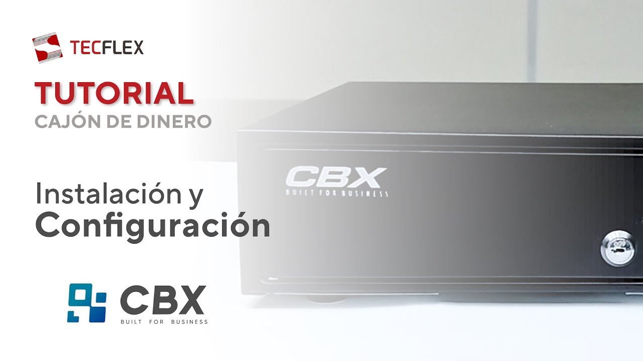 TUTORIAL  - INSTALACIÓN Y CONFIGURACIÓN DEL CAJÓN DE DINERO | APERTURA AUTOMÁTICA | CBX