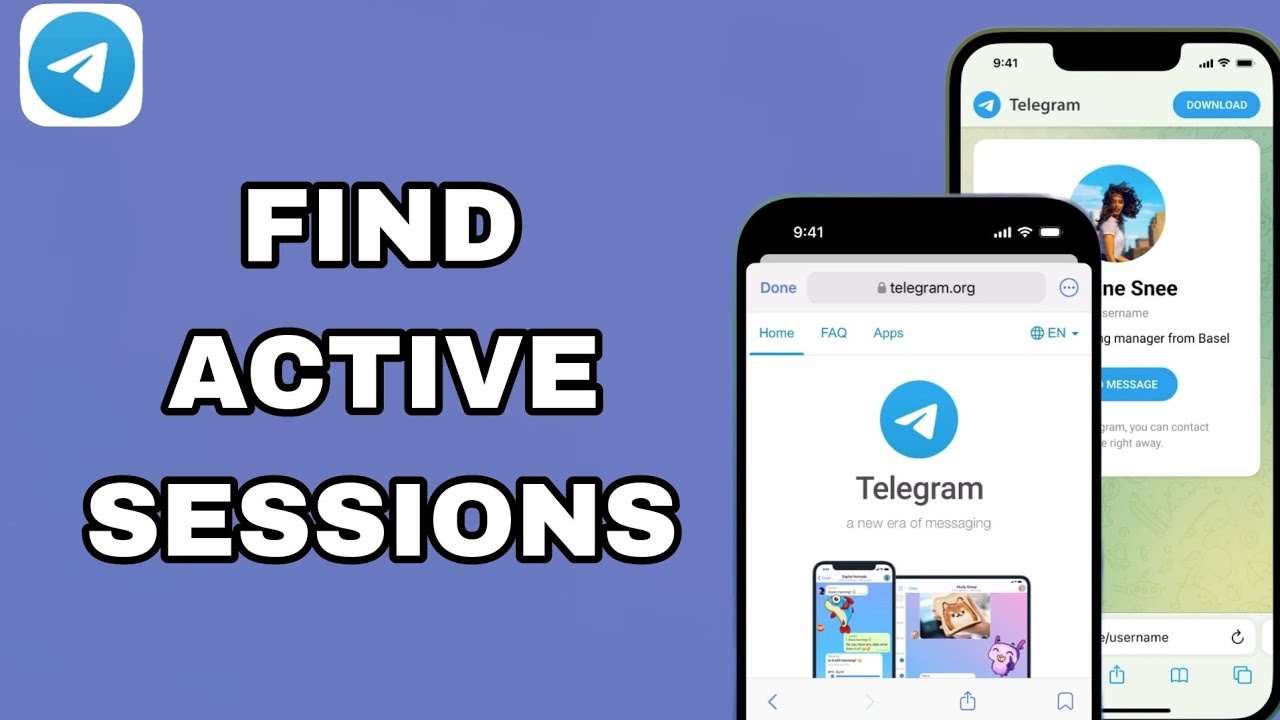 How To Find Active Sessions On Telegram App - YouTube