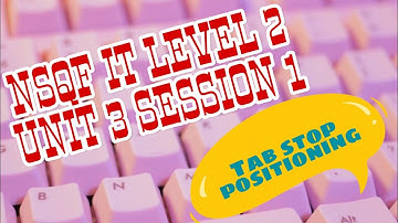 NSQF IT LEVEL 2 UNIT 3 SESSION 1 || Modifying Layout of a Paragraph