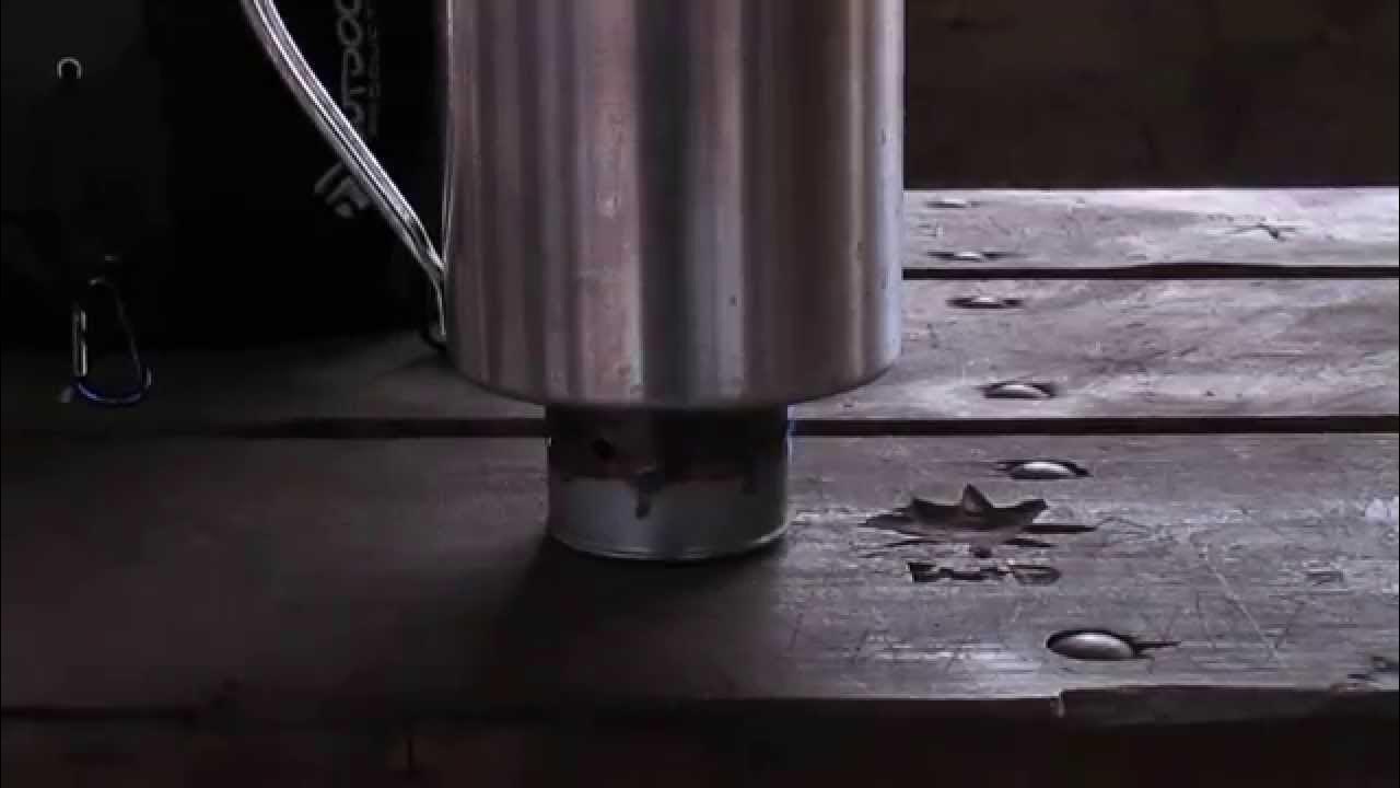 20150117 cat can stove Walmart grease pot YouTube