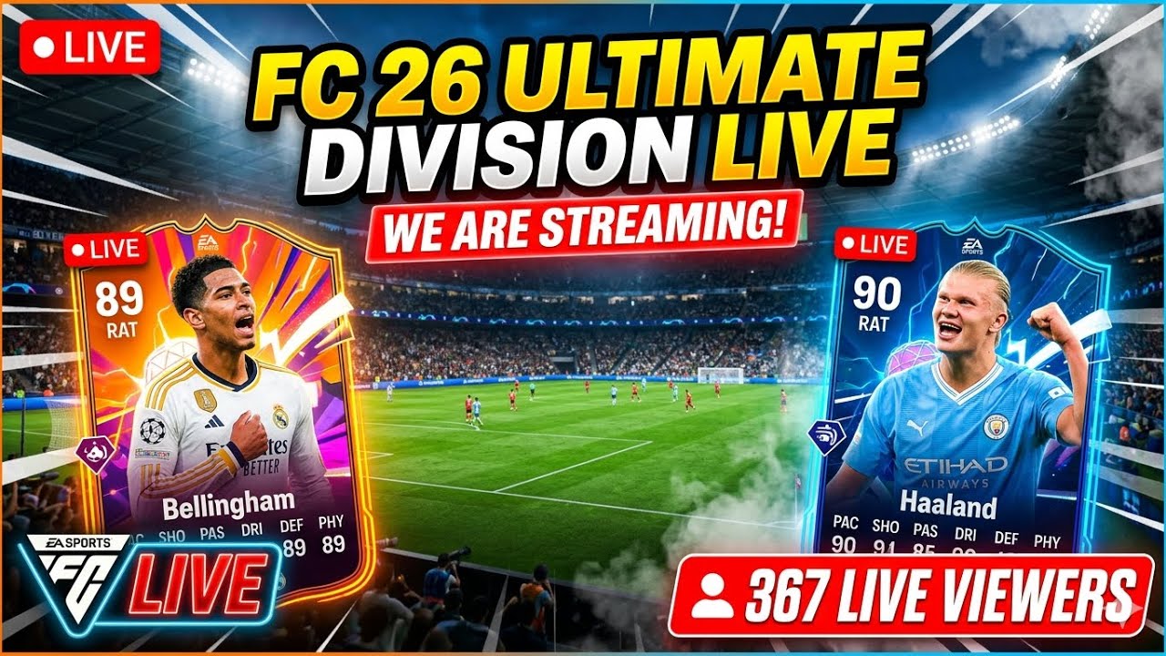 🔴 Fc26 division rivals Live streaming - YouTube