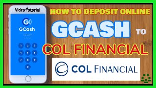 GCash COL Financial How to Deposit from GCash to COL Financial Online