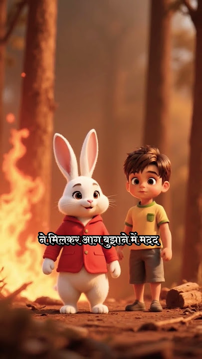 किशन और खरगोश की सच्ची दोस्ती'# CartoonCraze  #HindiCartoons  #KidsCartoons #CartoonsForKids #viral