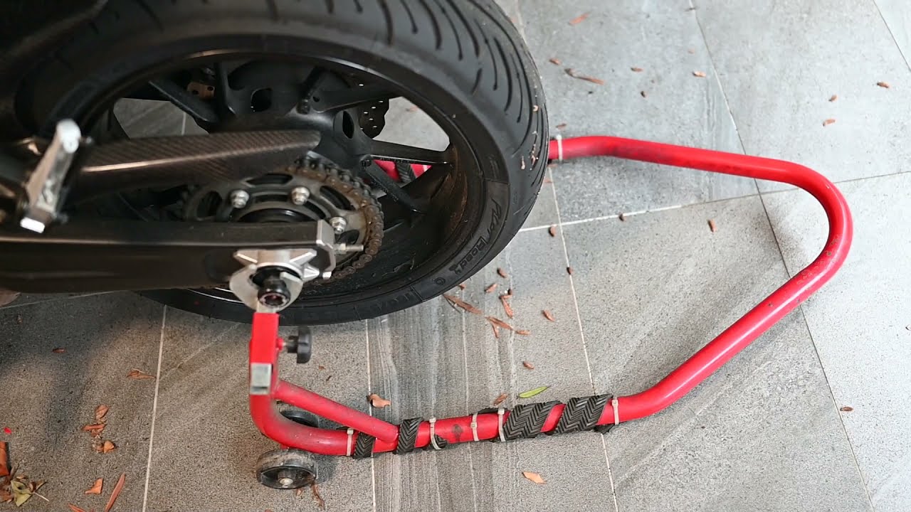 駐車架怎麼用 Mt 07教學示範 Youtube