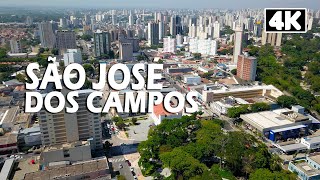 SÃO JOSÉ DOS CAMPOS VISTO DE CIMA | 4K