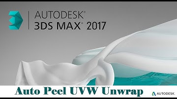 3ds Max 2017 UVW Unwrap Auto Peel mode