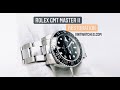 Rolex GMT Master II Restoration Refinish (ASMR)