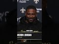 Cam Jordan's showcases 16th season look #saints #nfl #shorts