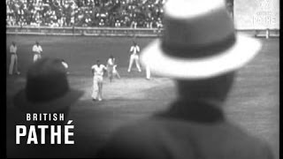 Thrilling Fight In Vital Fouth Test 1937