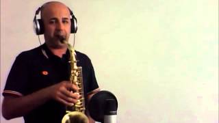 Video thumbnail of "What a Wonderful World - Alto Sax by Pollastri Lorenzo - Louis Armstrong"