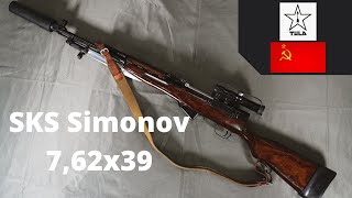 SKS Simonov : La MEILLEURE carabine semi-auto de l'URSS - Idéale en PREMIERE B ?